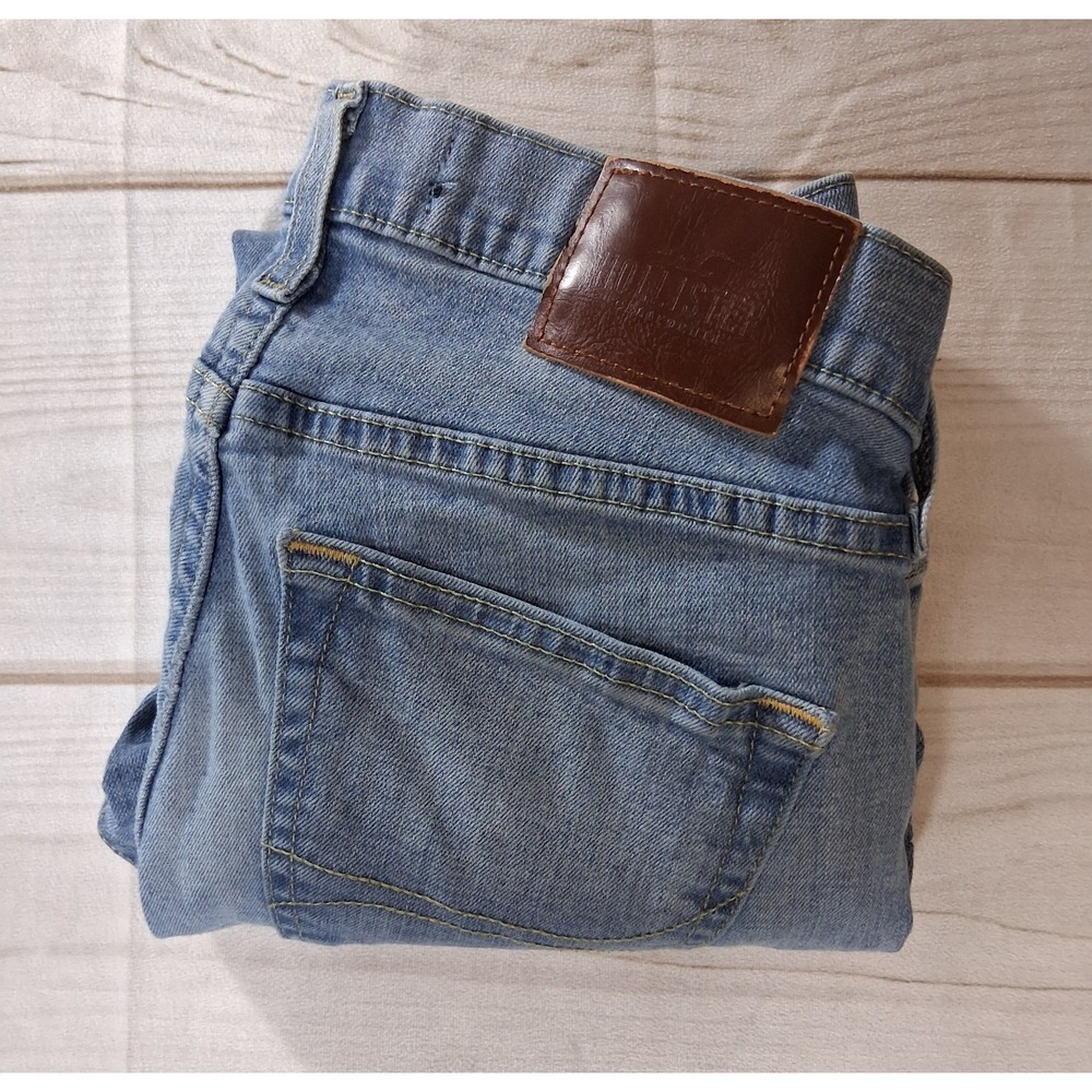 Hollister Super Skinny Jeans Men's 29x30 Advanced Stretch Light Wash Denim